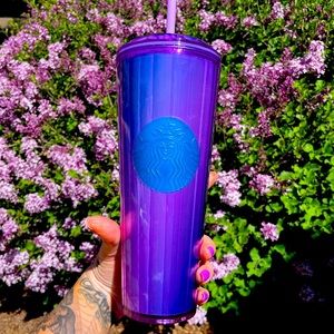Starbucks Summer 2022 Purple Iridescent Dome Tumbler